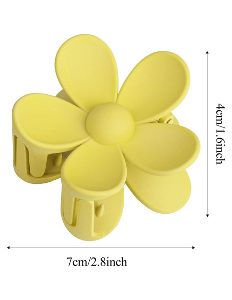 12 Clips de Garra Grandes Messen - Antideslizantes y Coloridos