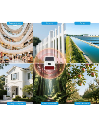 Paquete de 2 Alarmas de Movimiento Solar Hapippofa 0.61 kg