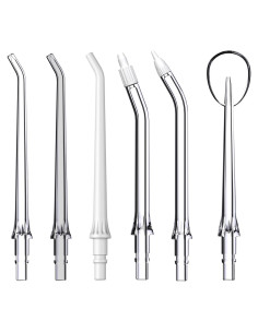 Puntas de Reemplazo para Irrigador Dental JTF F200 F300 - 6 Unidades