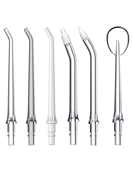 Puntas de Reemplazo para Irrigador Dental JTF F200 F300 - 6 Unidades