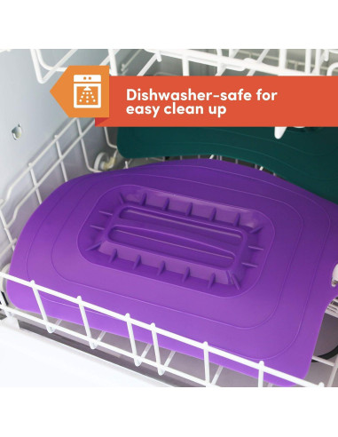 Set de 3 Tapas de Silicona Elite Gourmet ECL-3016 Rectangulares