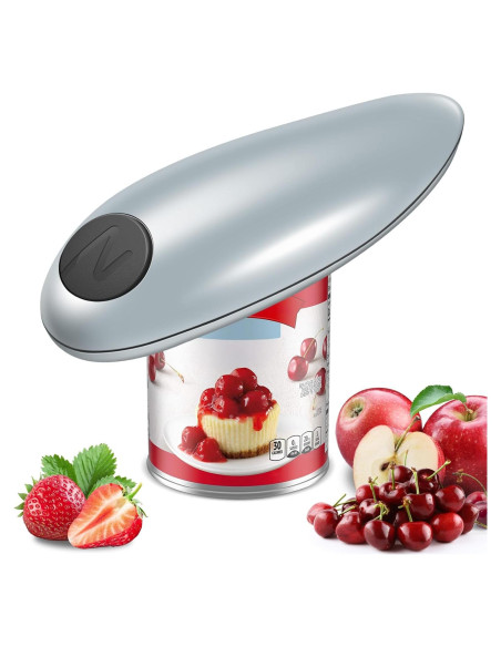 Abrelatas Eléctrico Automático MunyGlow Can Open001 Gris