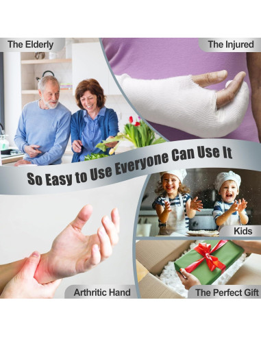 Abrelatas Eléctrico Automático MunyGlow Can Open001 Gris