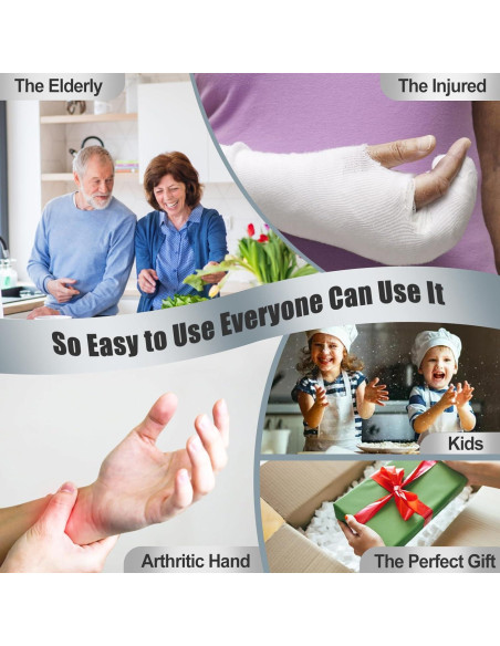 Abrelatas Eléctrico Automático MunyGlow Can Open001 Gris