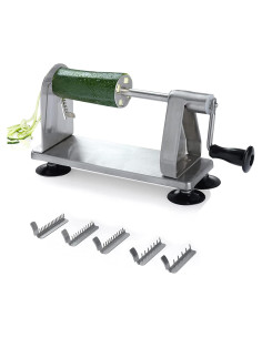 Espiralizador de Verduras Homarden Acero Inoxidable 5 Cuchillas