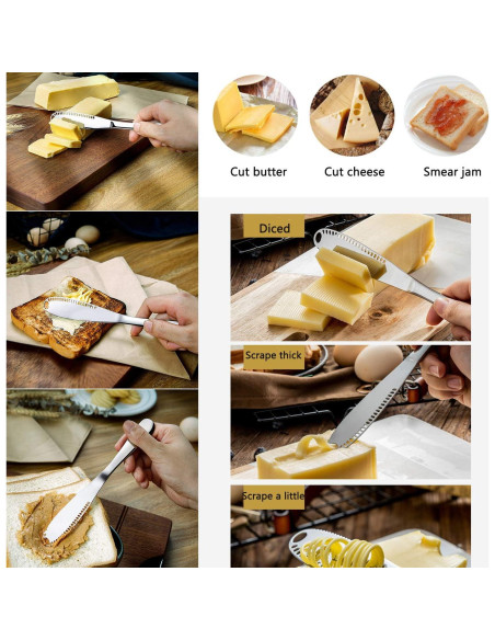 Plato para Mantequilla con Tapa y Espátula AYZA 18.5x12.2cm