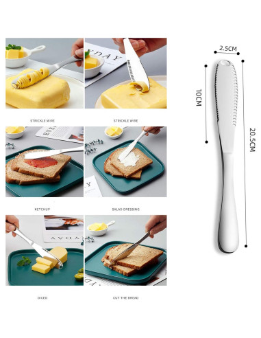 Plato para Mantequilla con Tapa y Espátula AYZA 18.5x12.2cm