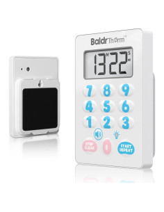 Temporizador Digital BaldrTherm Magnético Impermeable Rosa