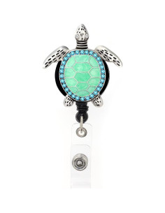 Carrete Retráctil de Identificación Aguamarina BADGE REEL 2