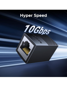 Extensor Ethernet UGREEN 10Gbps Paquete de 2 Acopladores PoE 2
