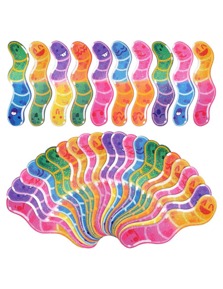 100 Marcadores de Libro Holográficos Skyygemm - Multicolor