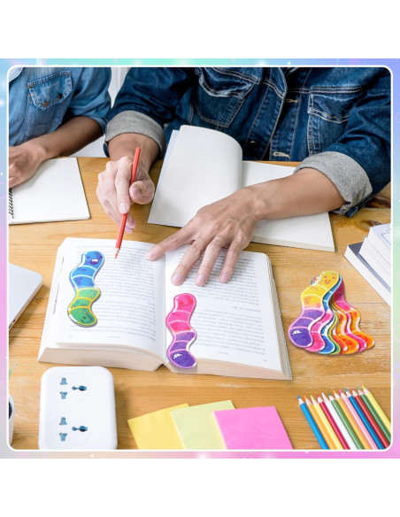 100 Marcadores de Libro Holográficos Skyygemm - Multicolor