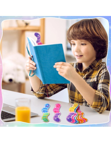 100 Marcadores de Libro Holográficos Skyygemm - Multicolor