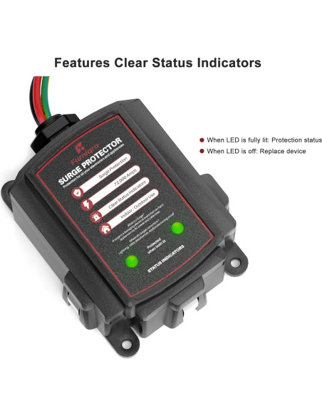 Protector de Sobretensión FHSPD72S para Hogar 72,000A 120/240V