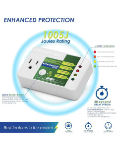 Protector de Voltaje Refrigmatic MEGA 2 en 1 para Refrigeradores 27 Pies 2