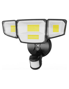 Luz de Seguridad LED 90W Abovizo con Sensor de Movimiento IP65