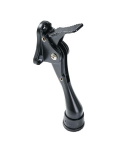 Tope de Puerta Ajustable HOME&I One Touch Pedal Negro 10.16 cm