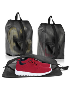 Set de 2 Bolsas para Zapatos de Viaje Impermeables 24.4x12.7cm