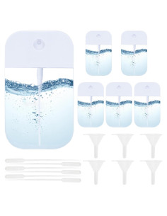 Paquete de 6 Botellas de Spray VIEKIER 50ml Transparentes