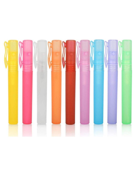 Botellas de Spray de Perfume 10ml Pinklife - 10 Piezas