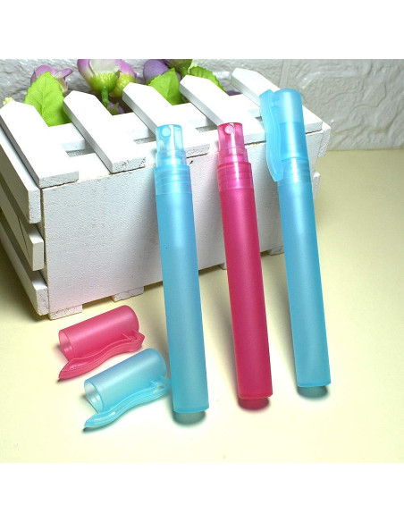 Botellas de Spray de Perfume 10ml Pinklife - 10 Piezas