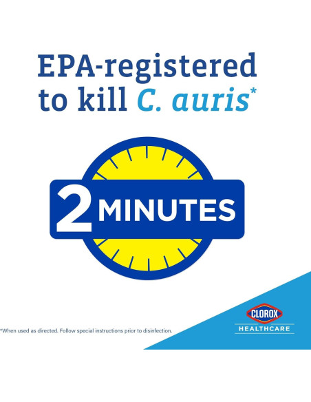 Toallitas Desinfectantes Clorox Healthcare 185 Unidades 30.48x27.94cm