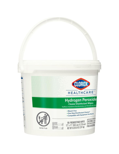 Toallitas Desinfectantes Clorox Healthcare 185 Unidades 30.48x27.94cm