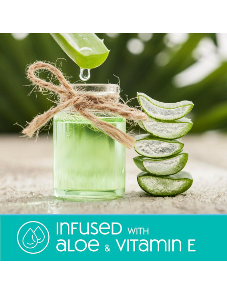 Toallitas Húmedas Desechables Nice 'N Clean 180 Unidades Aloe