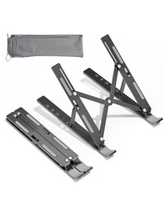 Soporte de Laptop Qziano Plegable Ajustable 7 Niveles 45.72 cm