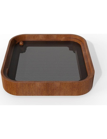 Soporte de Madera para Mac Mini 4 con Acceso al Botón de Encendido