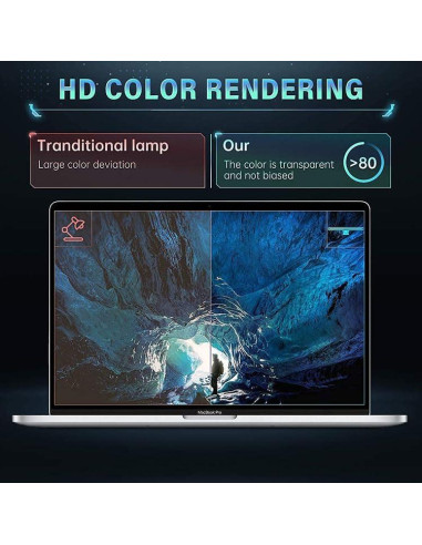 Barra de Luz LED Portátil CATPOWER para Laptop USB 26cm