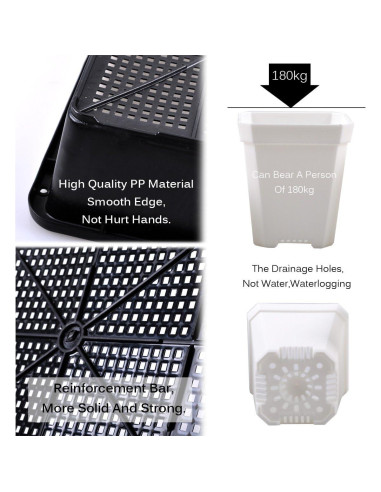 Kit de Germinación eZAKKA 37x30cm con 20 Macetas Blancas