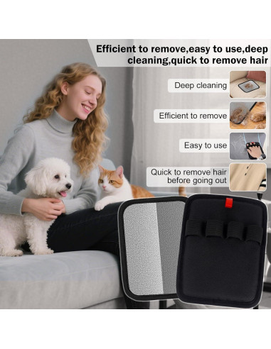 Guantes Quitapelos Electrostáticos ieeker - Reutilizables 1pc