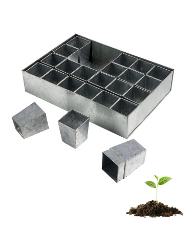 Bandeja de Germinación de Semillas Kings County Tools 24 Macetas