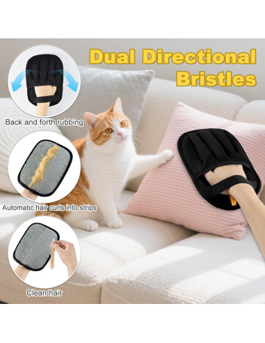 Guantes Electroestáticos Deisunpet para Remover Pelo de Mascotas