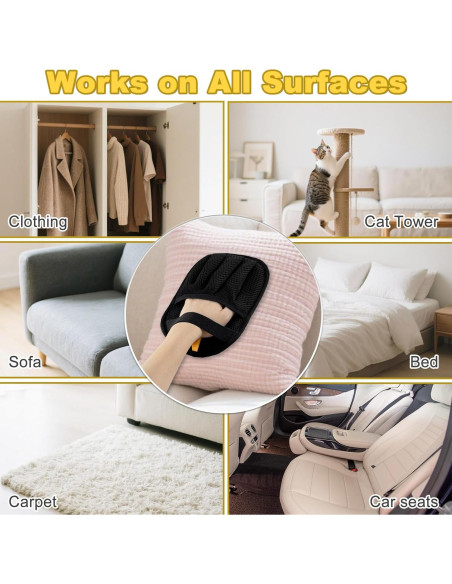 Guantes Electroestáticos Deisunpet para Remover Pelo de Mascotas