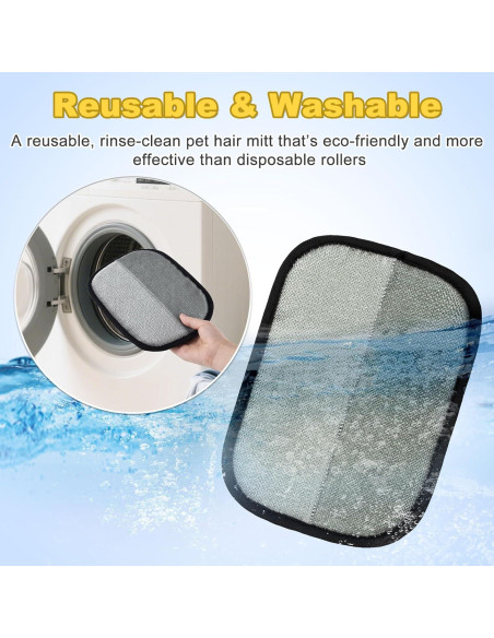 Guantes Electroestáticos Deisunpet para Remover Pelo de Mascotas