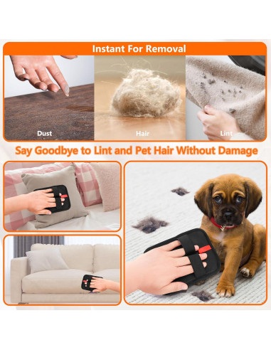 Guante Quitapelos para Mascotas Boduoyejieyi HRG-1 16.8x12.6cm