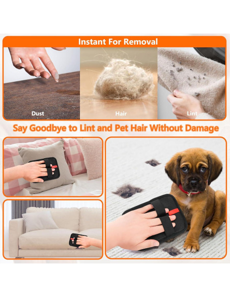 Guante Quitapelos para Mascotas Boduoyejieyi HRG-1 16.8x12.6cm