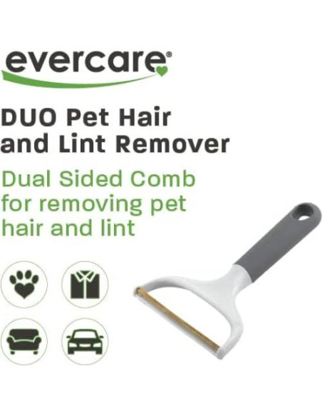 Removedor de Pelo de Mascota y Pelusa Evercare DUO - Manual