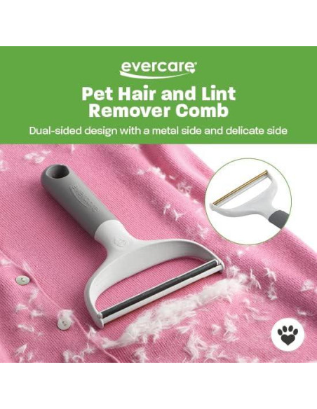 Removedor de Pelo de Mascota y Pelusa Evercare DUO - Manual