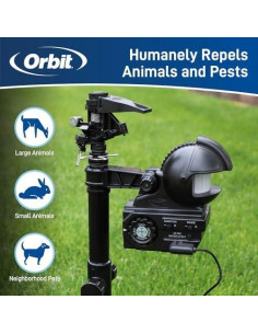 Aspersor Activado por Movimiento Orbit 62100 para Jardín 2