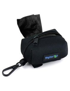 Soporte de Bolsa de Excremento para Perros Wagtime Club Negro