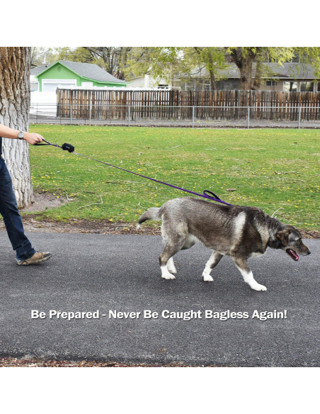 Soporte de Bolsa de Excremento para Perros Wagtime Club Negro