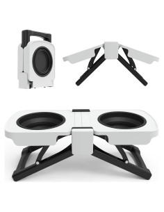 Soporte Elevado para Cuencos de Perro SUPERDESIGN Doble Plegable 1.2L