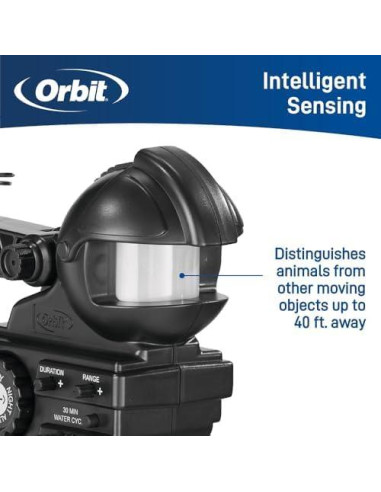 Aspersor Activado por Movimiento Orbit 62100 para Jardín
