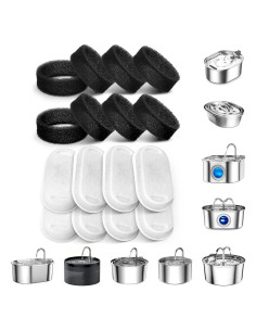 Filtros de Agua para Mascotas SOOFPET - 16 Piezas de Reemplazo