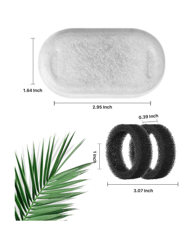 Filtros de Agua para Mascotas SOOFPET - 16 Piezas de Reemplazo