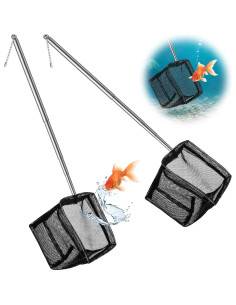 Paquete de 2 Redes de Acuario Vin Beauty 7.62 cm Nylon 2