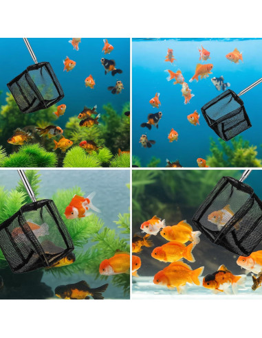 Paquete de 2 Redes de Acuario Vin Beauty 7.62 cm Nylon